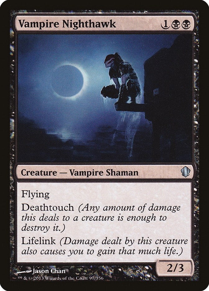 Image for Vampire Nighthawk (97) [Commander 2013] - Magic: The Gathering