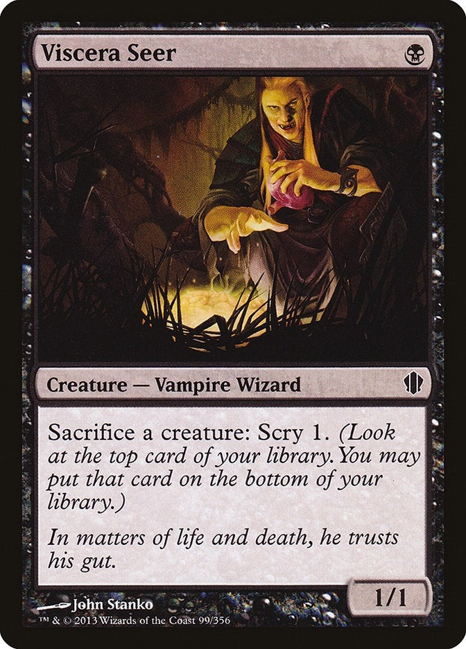 Image for Viscera Seer (99) [Commander 2013] - Magic: The Gathering