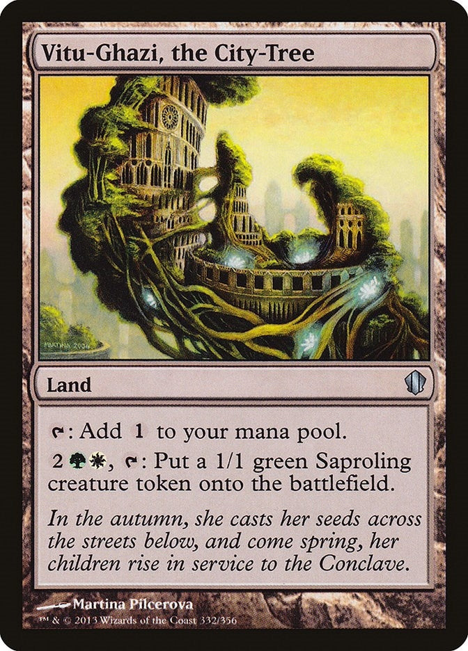 Image for Vitu-Ghazi, the City-Tree (332) [Commander 2013] - Magic: The Gathering