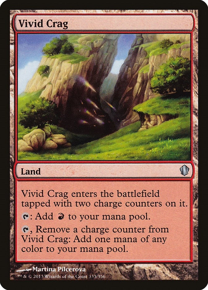 Image for Vivid Crag (333) [Commander 2013] - Magic: The Gathering