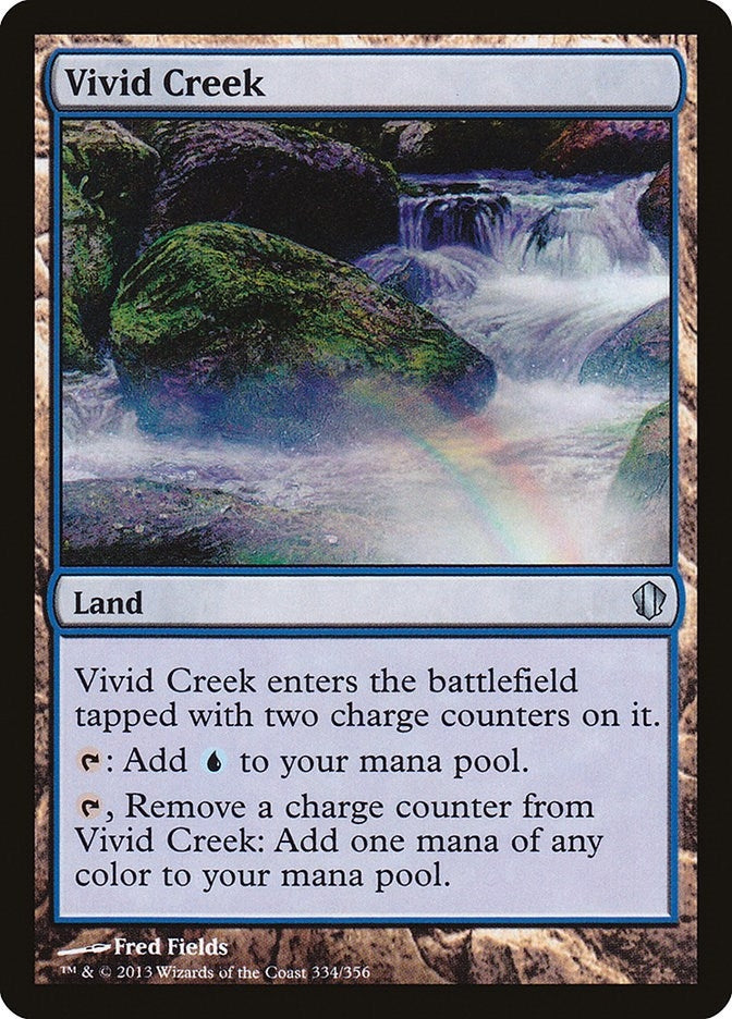 Image for Vivid Creek (334) [Commander 2013] - Magic: The Gathering