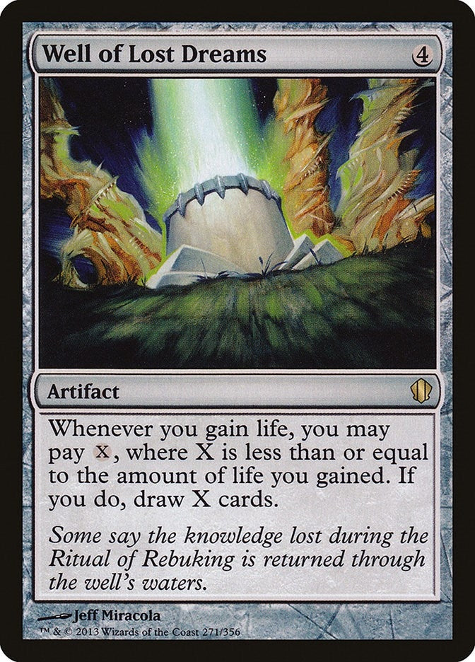 Image for Well of Lost Dreams (271) [Commander 2013] - Magic: The Gathering