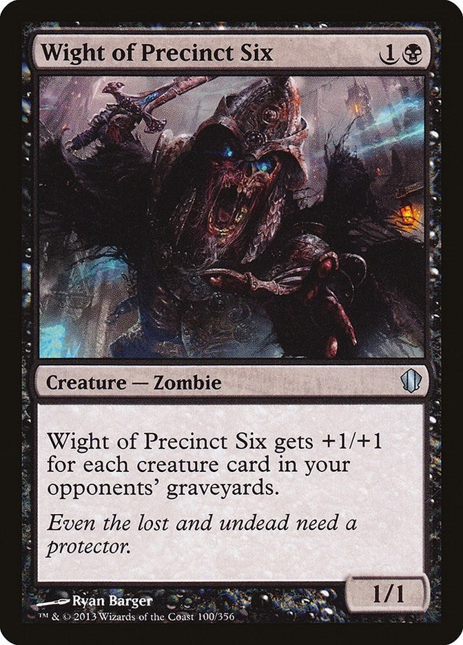 Image for Wight of Precinct Six (100) [Commander 2013] - Magic: The Gathering