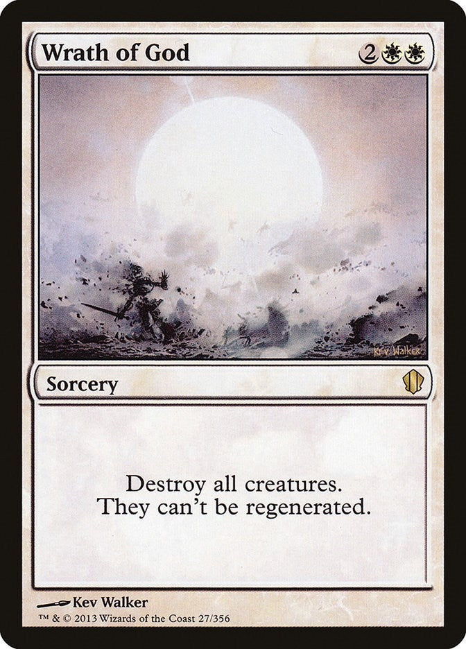 Image for Wrath of God (27) [Commander 2013] - Magic: The Gathering
