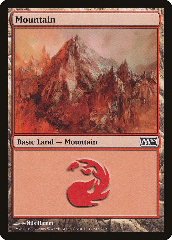 Image for Mountain (243) (243) [Magic 2010 (M10)] - Magic: The Gathering