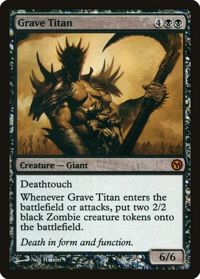 Image for Grave Titan (XBLA 2012) [Media Promos] - Magic: The Gathering