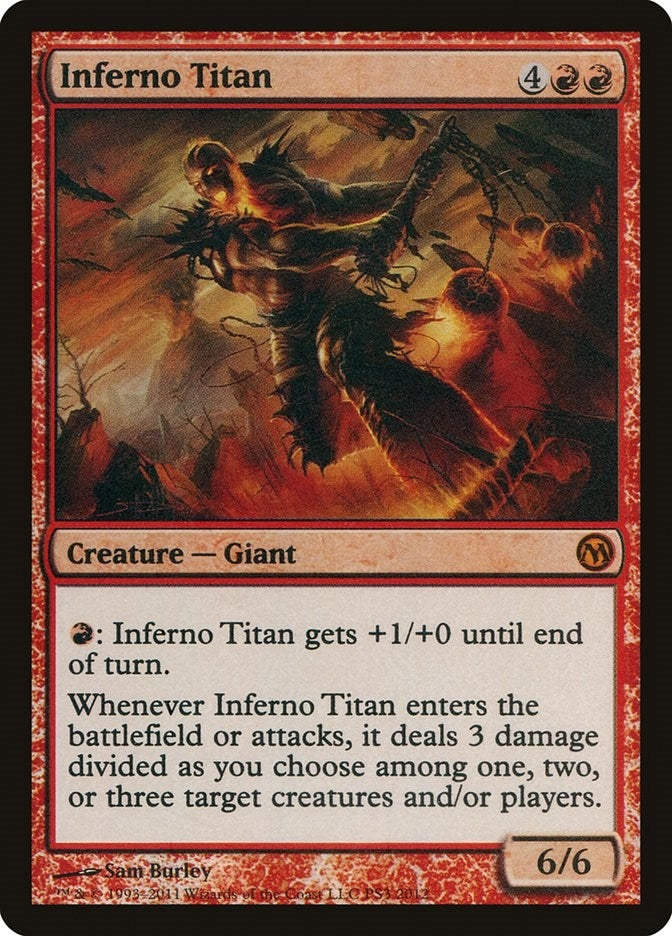 Image for Inferno Titan (PS3 2012) [Media Promos] - Magic: The Gathering