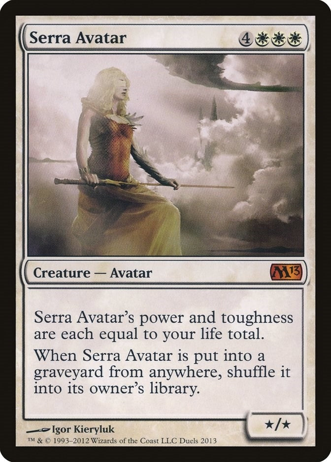 Image for Serra Avatar (Duels 2013) [Media Promos] - Magic: The Gathering