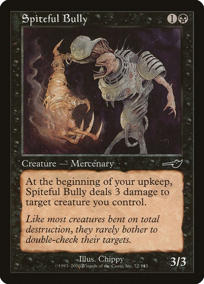 Image for Spiteful Bully (72) [Nemesis] - Magic: The Gathering