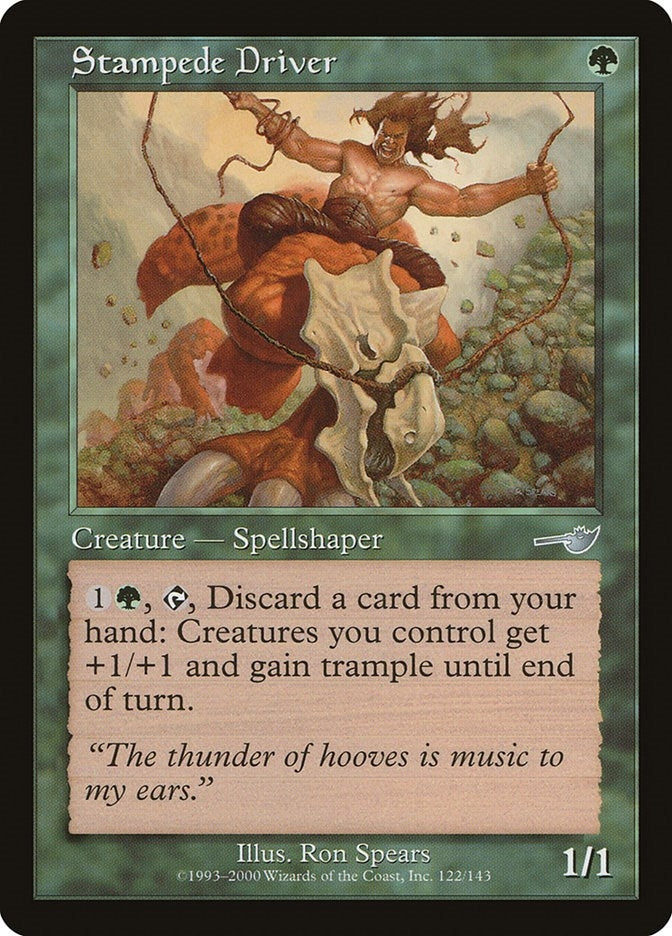 Image for Stampede Driver (122) [Nemesis] - Magic: The Gathering