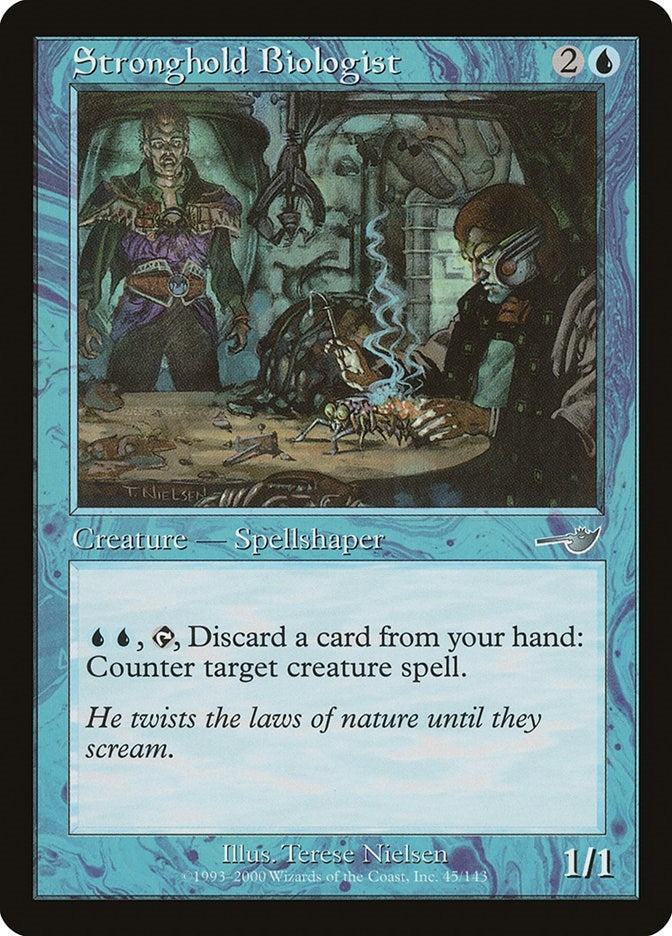 Image for Stronghold Biologist (45) [Nemesis] - Magic: The Gathering
