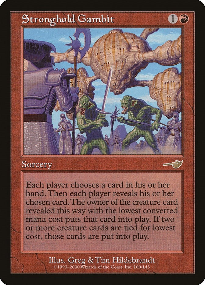 Image for Stronghold Gambit (100) [Nemesis] - Magic: The Gathering