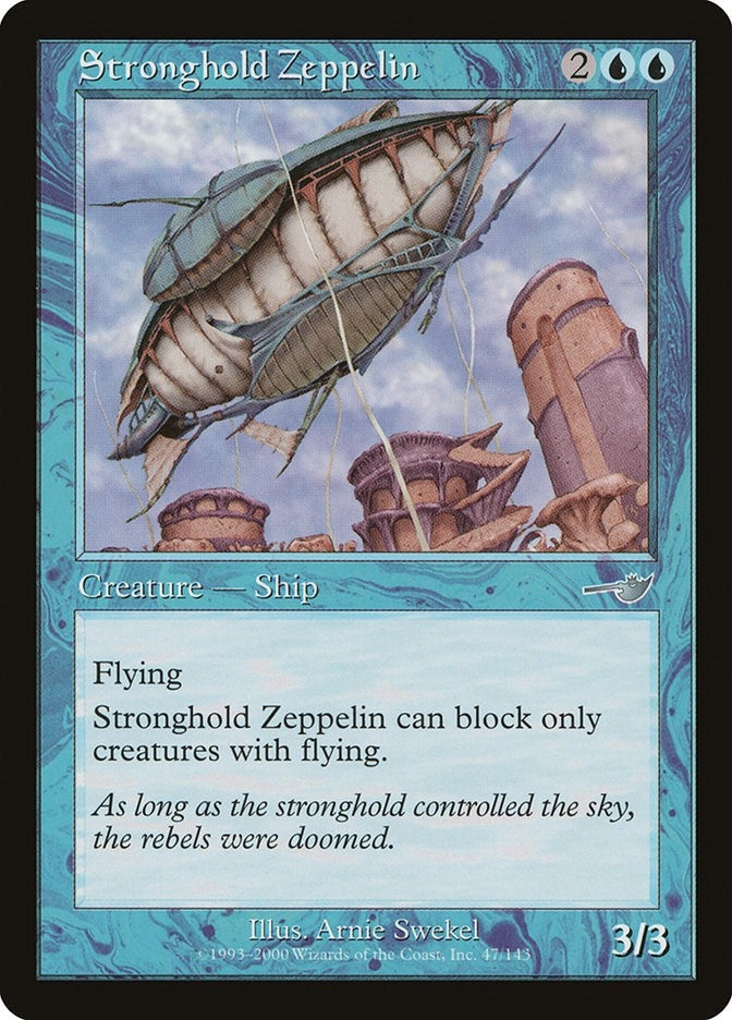 Image for Stronghold Zeppelin (47) [Nemesis] - Magic: The Gathering