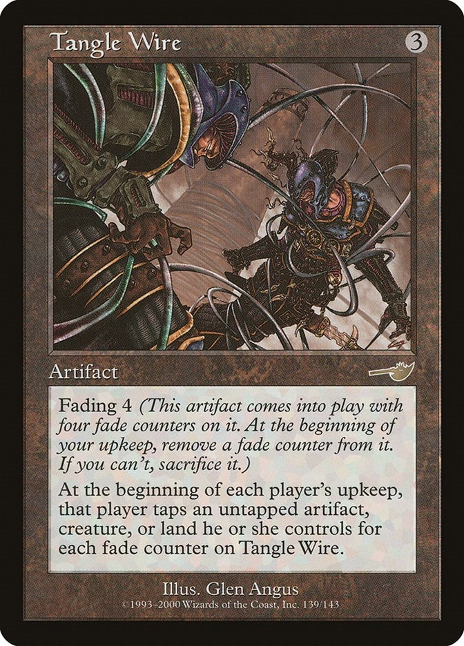Image for Tangle Wire (139) [Nemesis] - Magic: The Gathering
