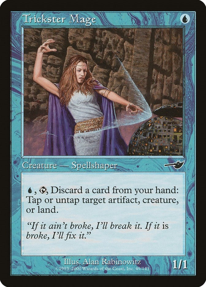 Image for Trickster Mage (49) [Nemesis] - Magic: The Gathering