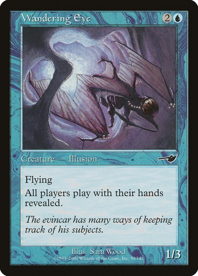 Image for Wandering Eye (50) [Nemesis] - Magic: The Gathering