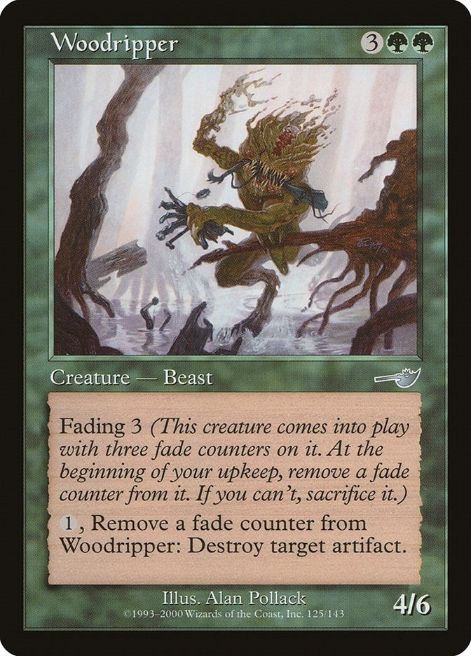 Image for Woodripper (125) [Nemesis] - Magic: The Gathering