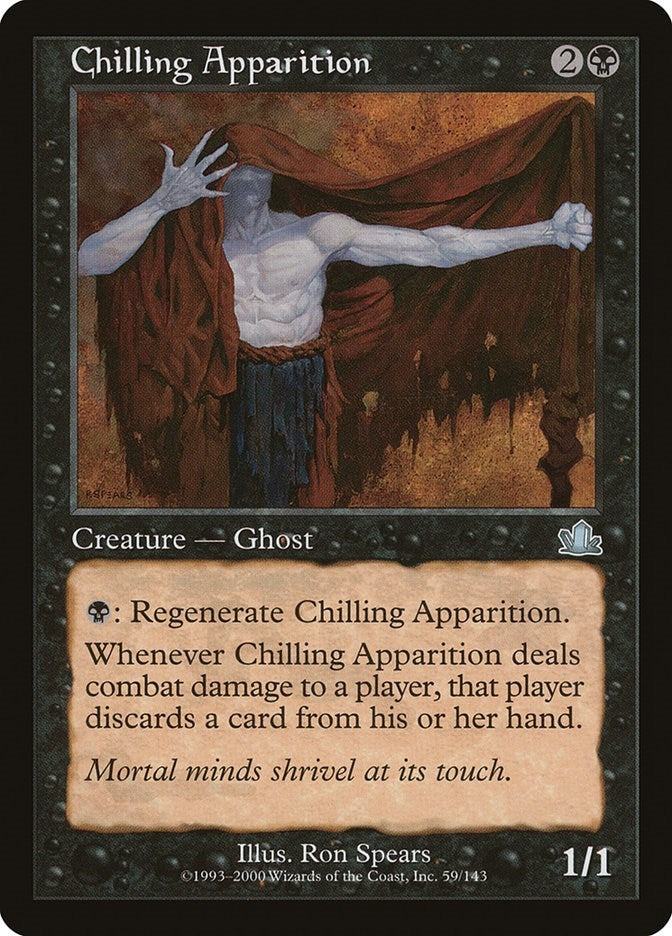 Image for Chilling Apparition (59) [Prophecy] - Magic: The Gathering
