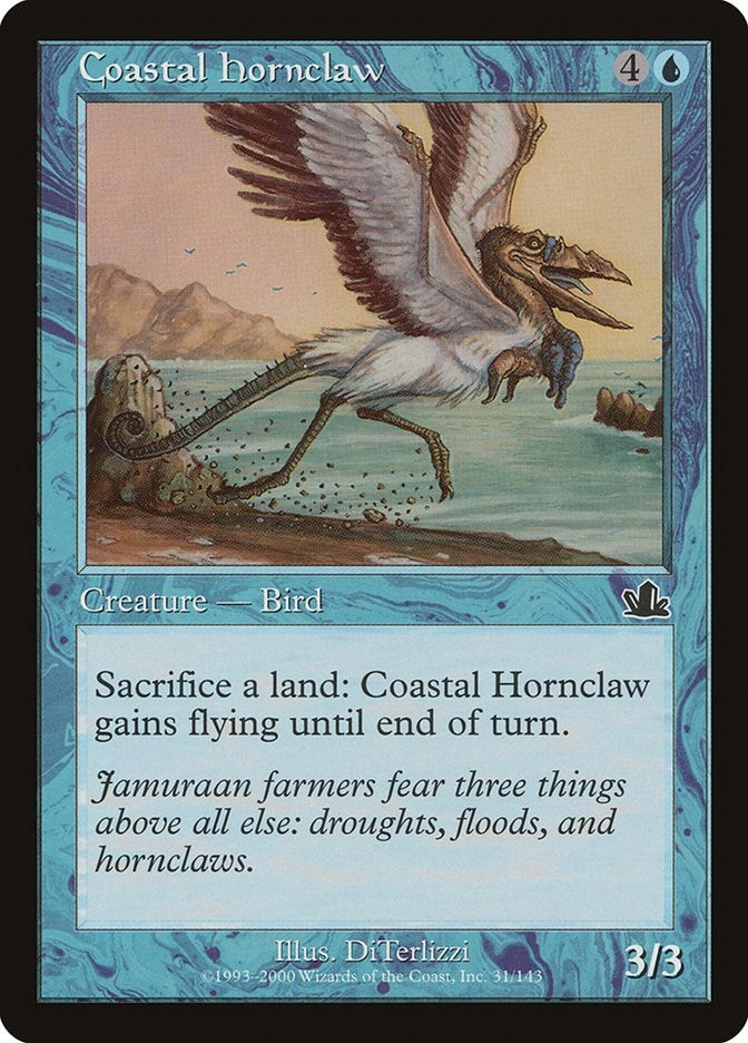 Image for Coastal Hornclaw (31) [Prophecy] - Magic: The Gathering
