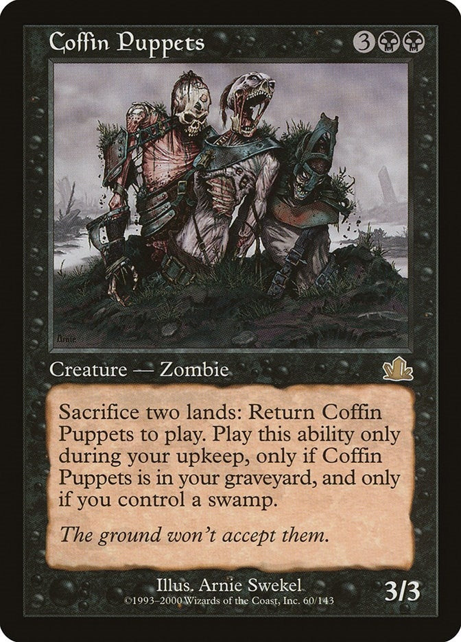 Image for Coffin Puppets (60) [Prophecy] - Magic: The Gathering