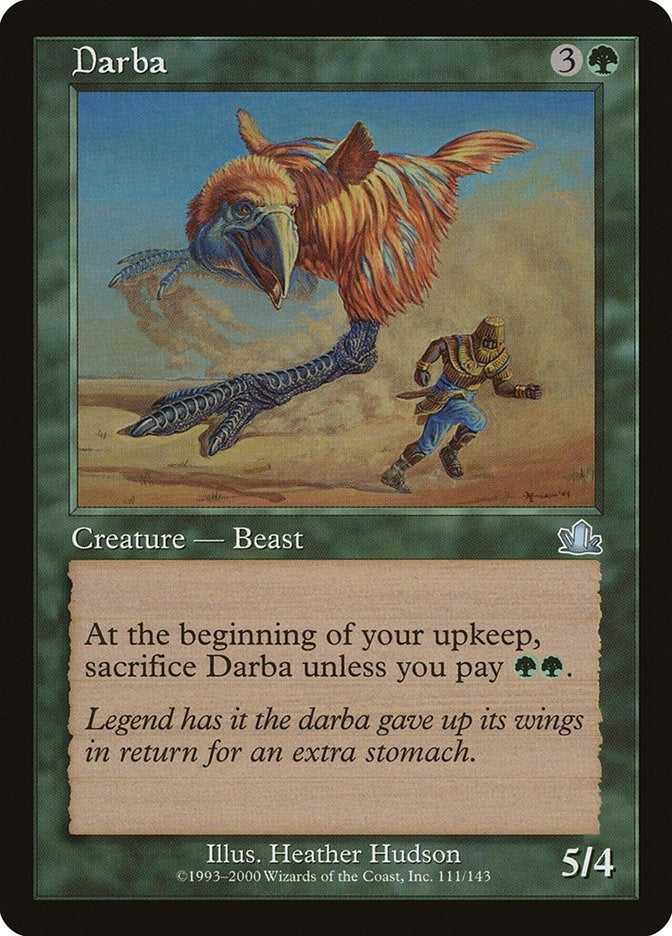 Image for Darba (111) [Prophecy] - Magic: The Gathering