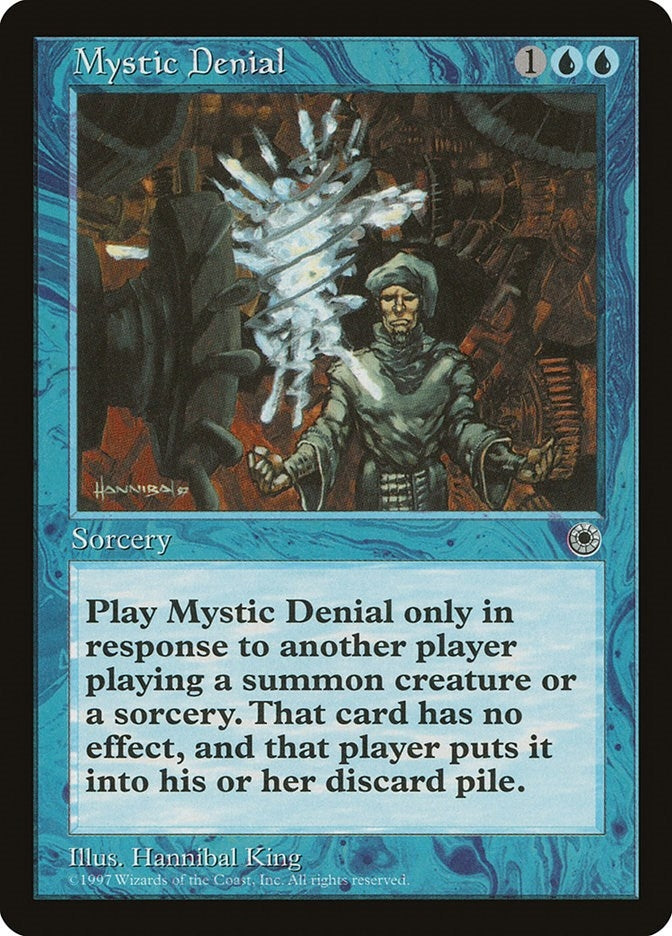 Image for Mystic Denial [Portal] - Magic: The Gathering