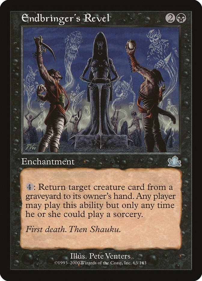 Image for Endbringer's Revel (63) [Prophecy] - Magic: The Gathering