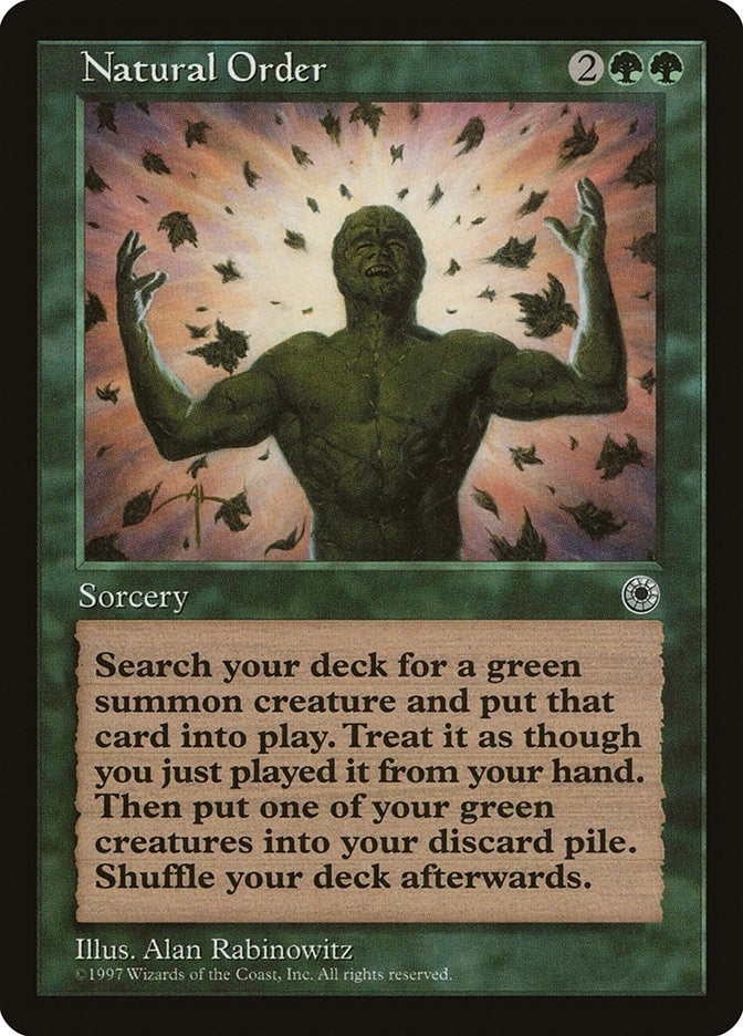 Image for Natural Order [Portal] - Magic: The Gathering