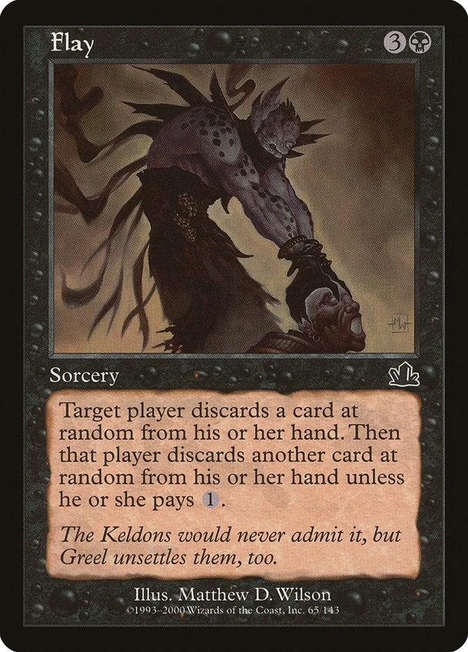 Image for Flay (65) [Prophecy] - Magic: The Gathering
