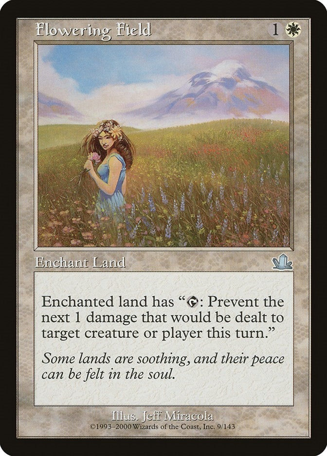 Image for Flowering Field (9) [Prophecy] - Magic: The Gathering