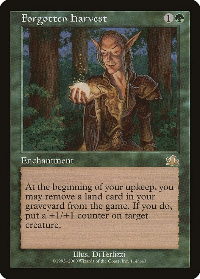 Image for Forgotten Harvest (114) [Prophecy] - Magic: The Gathering