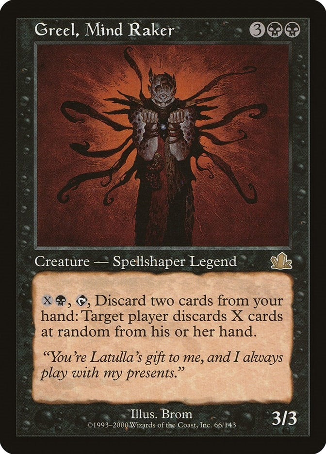 Image for Greel, Mind Raker (66) [Prophecy] - Magic: The Gathering