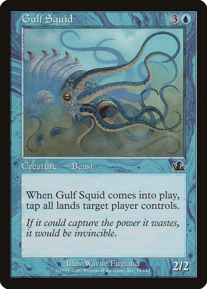 Image for Gulf Squid (35) [Prophecy] - Magic: The Gathering