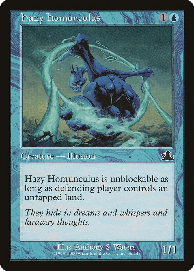 Image for Hazy Homunculus (36) [Prophecy] - Magic: The Gathering