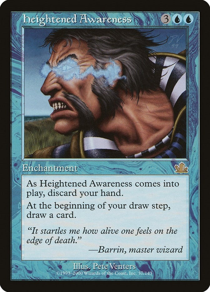 Image for Heightened Awareness (37) [Prophecy] - Magic: The Gathering
