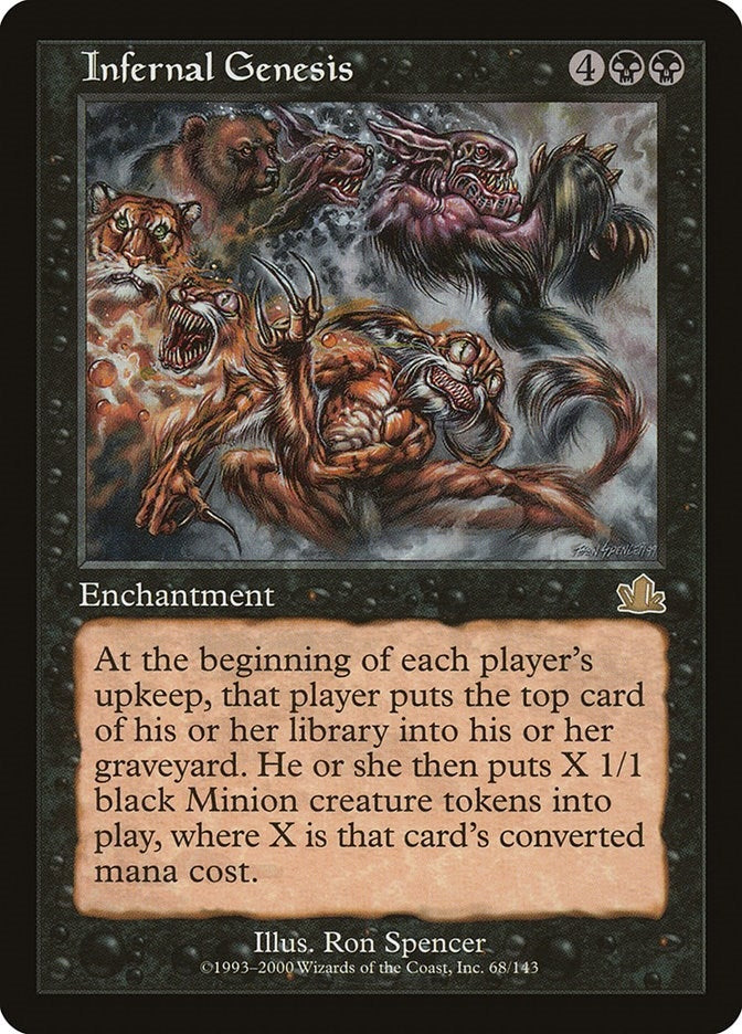 Image for Infernal Genesis (68) [Prophecy] - Magic: The Gathering
