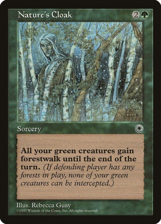 Image for Nature's Cloak [Portal] - Magic: The Gathering