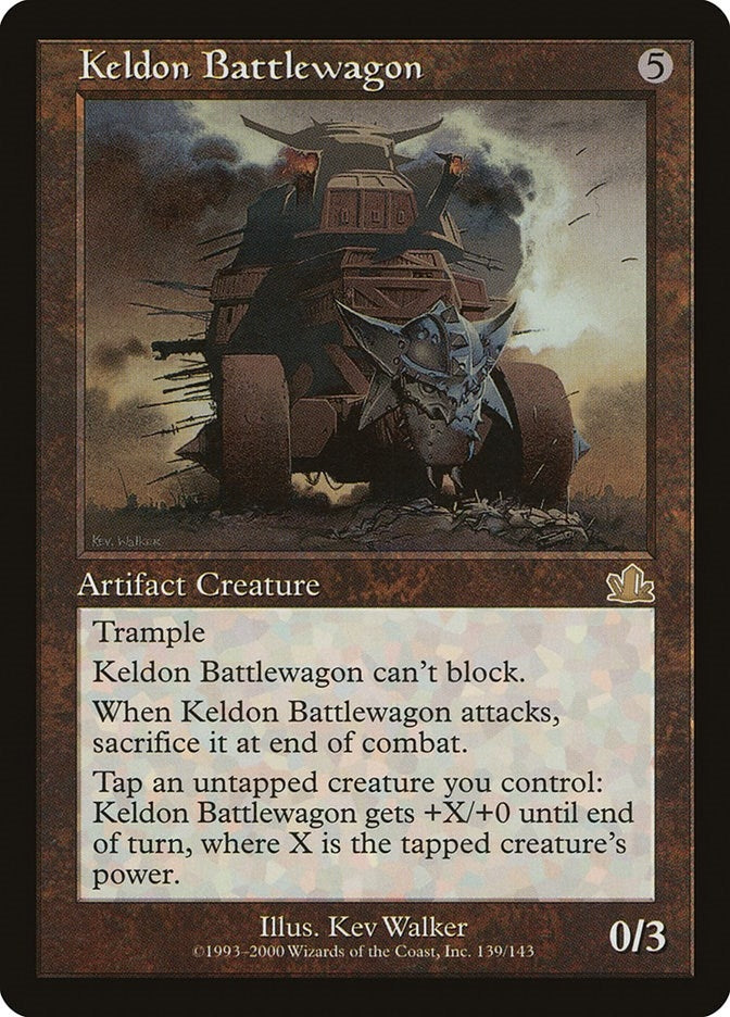 Image for Keldon Battlewagon (139) [Prophecy] - Magic: The Gathering