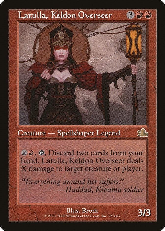 Image for Latulla, Keldon Overseer (95) [Prophecy] - Magic: The Gathering