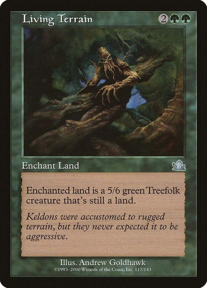 Image for Living Terrain (117) [Prophecy] - Magic: The Gathering