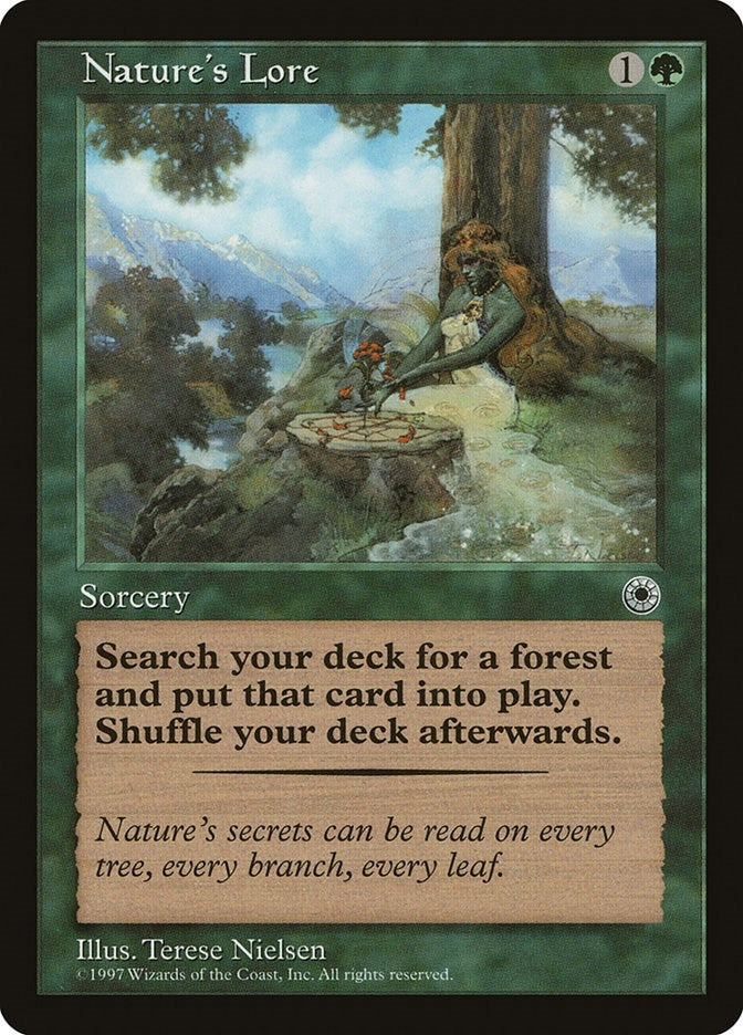 Image for Nature's Lore [Portal] - Magic: The Gathering