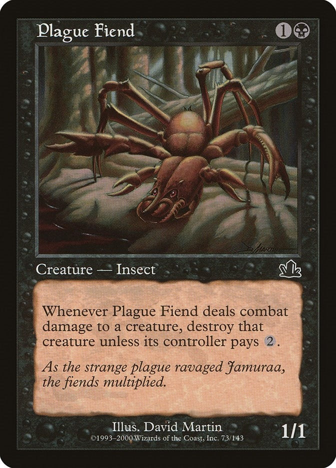Image for Plague Fiend (73) [Prophecy] - Magic: The Gathering