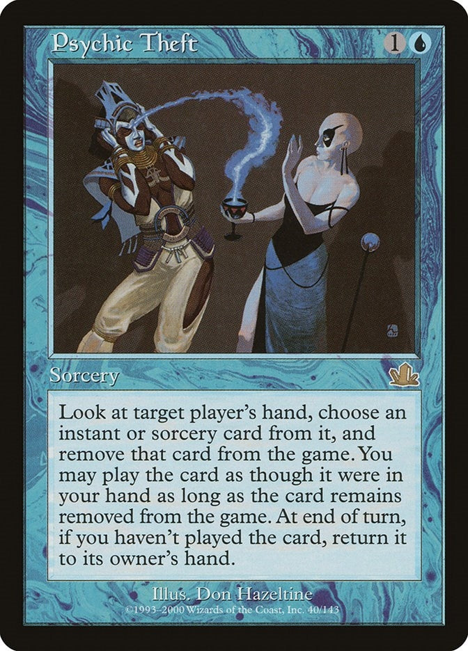 Image for Psychic Theft (40) [Prophecy] - Magic: The Gathering