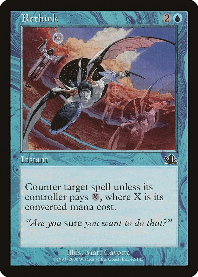 Image for Rethink (42) [Prophecy] - Magic: The Gathering