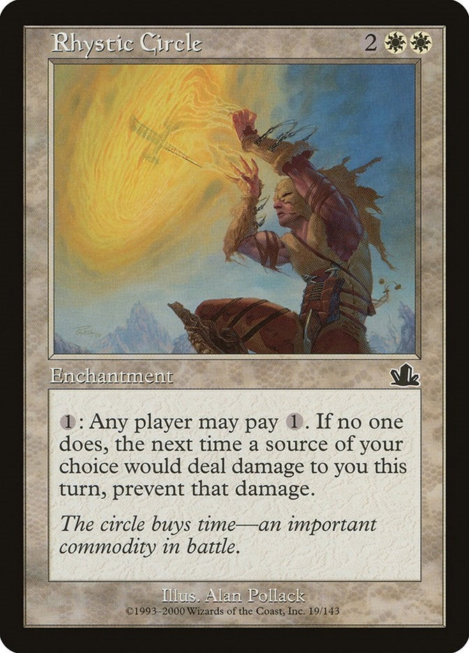 Image for Rhystic Circle (19) [Prophecy] - Magic: The Gathering
