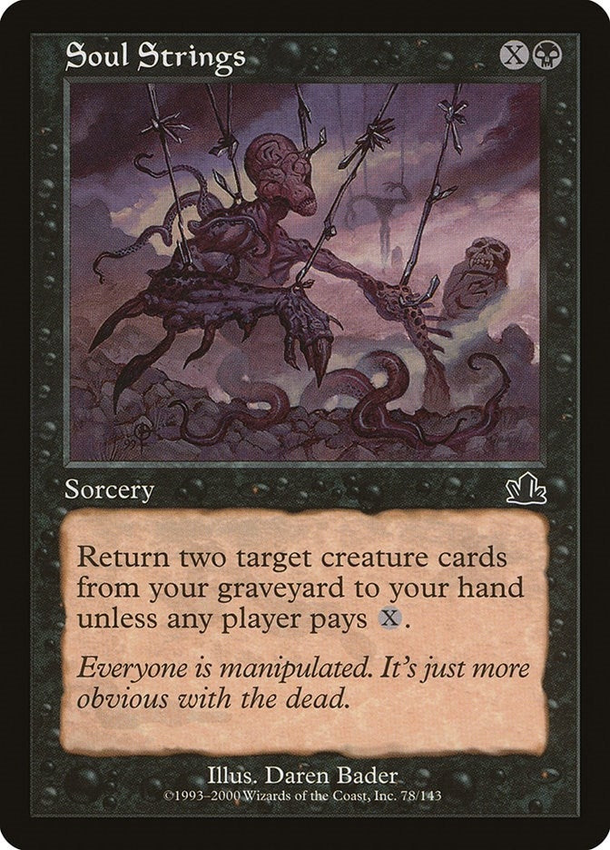 Image for Soul Strings (78) [Prophecy] - Magic: The Gathering