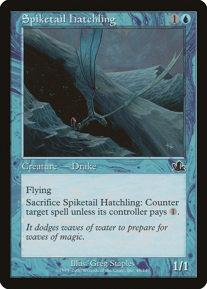 Image for Spiketail Hatchling (49) [Prophecy] - Magic: The Gathering