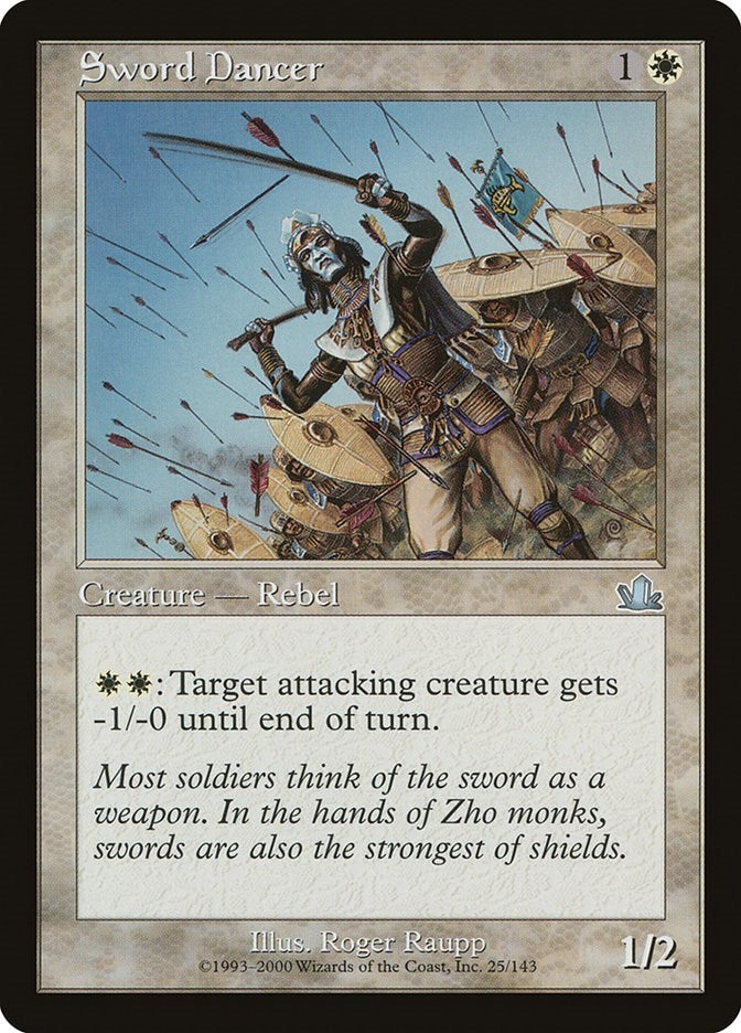 Image for Sword Dancer (25) [Prophecy] - Magic: The Gathering