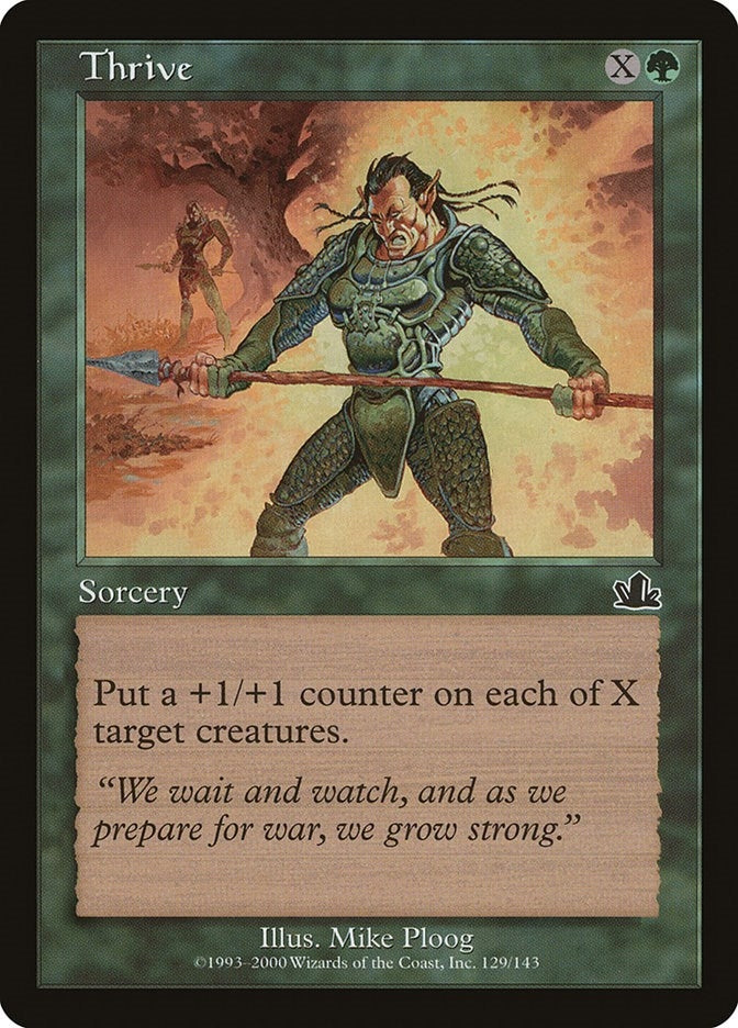 Image for Thrive (129) [Prophecy] - Magic: The Gathering