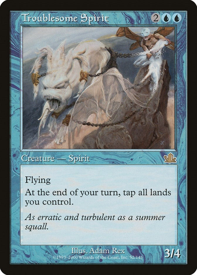 Image for Troublesome Spirit (52) [Prophecy] - Magic: The Gathering